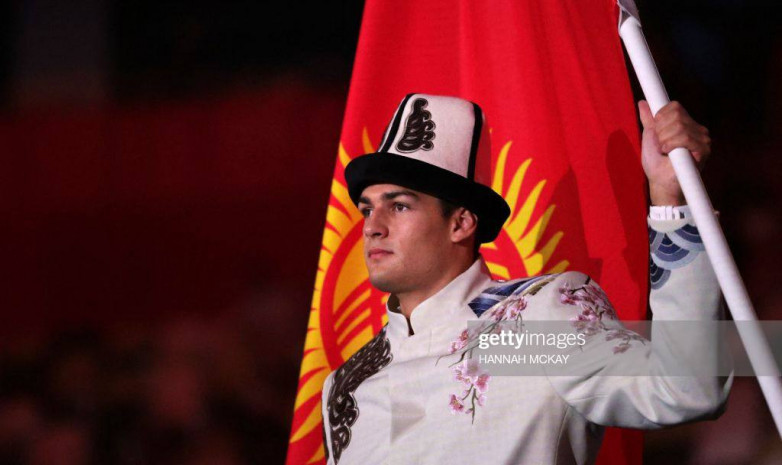 Кыргызстанцы на церемонии открытия Олимпиады