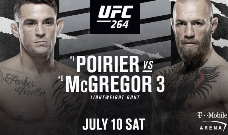 Представлен полный кард турнира UFC 264 с главным боем Макгрегор – Порье