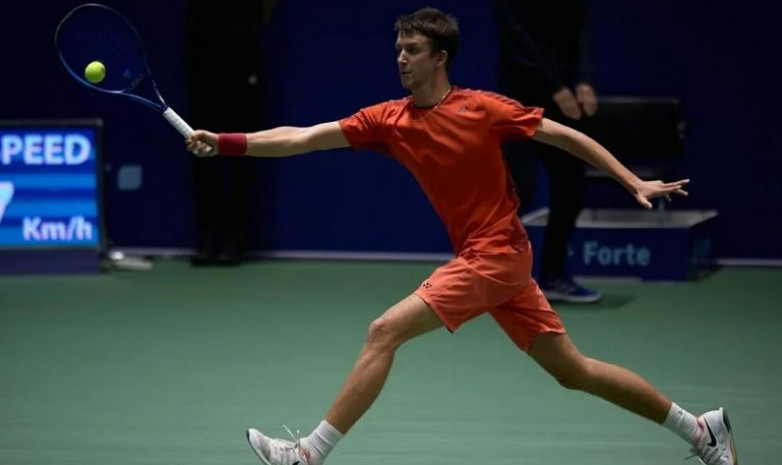 Казахстанский теннисист проиграл на старте «Челленджера» в Нур-Султане в парном разряде