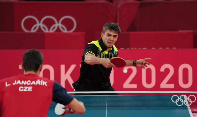 Кирилл Герасименко прошел в третий раунд олимпийского турнира по настольному теннису 