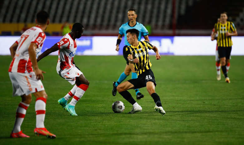 «Црвена Звезда» уничтожила «Кайрат» во втором матче Лиги чемпионов