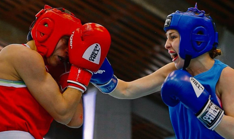 «Увидимся в Париже». Казахстанская боксерша показала, как гоняла по рингу соперницу, ставшую олимпийской чемпионкой