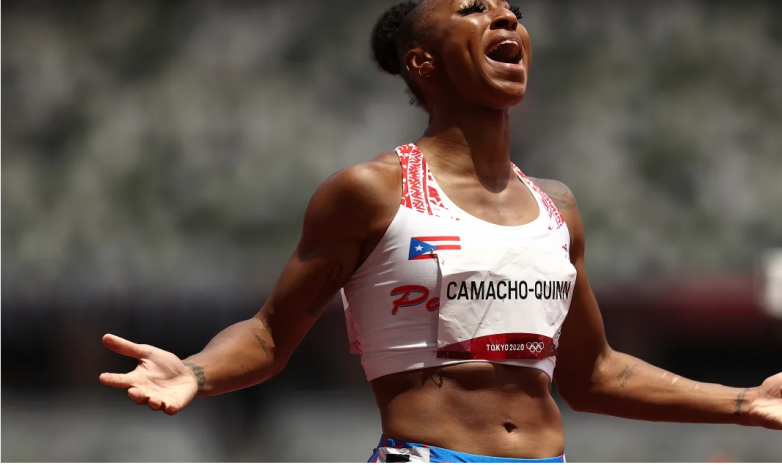 Жасмин Камачо-Куинн из Пуэрто-Рико стала чемпионкой Олимпийских игр-2020 в беге на 100 м с барьерами