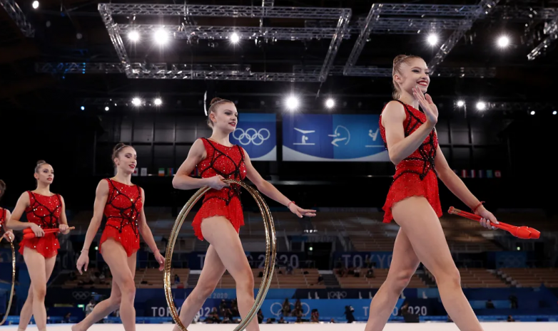 Российкие «художницы» впервые за 25 лет остались без «золота» Олимпийских игр в групповом многоборье