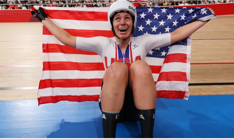 Американка Валенте выиграла «золото» ОИ-2020 в омниуме
