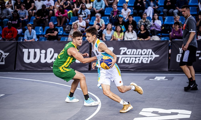 Сборная Казахстана (U-18) по баскетболу (3x3) обыграла Бразилию в матче группового этапа Кубка мира
