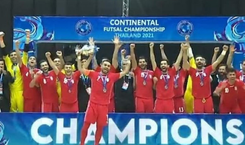 Иран құрамасы халықаралық турнирде топ жарды