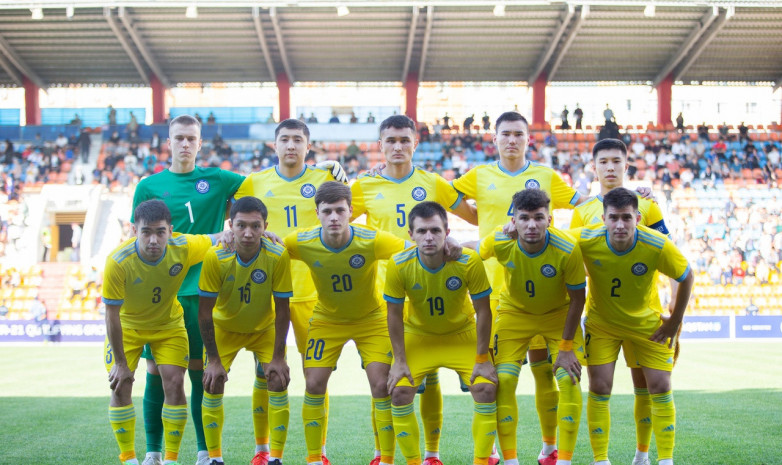 Определился состав молодежной сборной Казахстана на матч отбора ЕВРО-2023 против Дании

