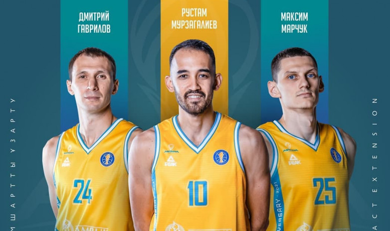 «Астана» продлила контракт с шестью казахстанскими игроками 