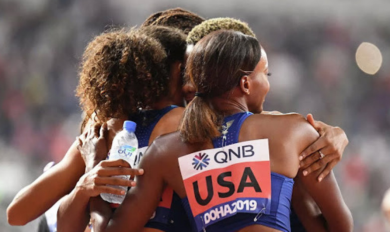 Сборная США завоевала «золото» в женской эстафете 4х400 м на Олимпийских играх-2020
