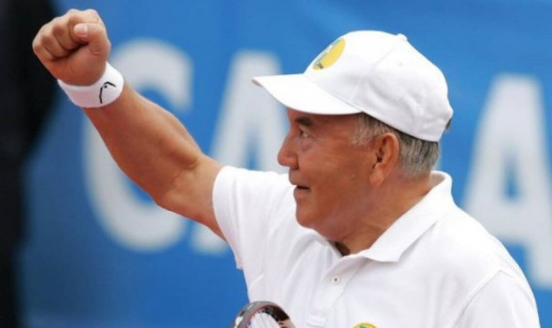 Нұрсұлтан Назарбаевтың теннис ойнап жатқан кездегі архивтік суреті жарияланды