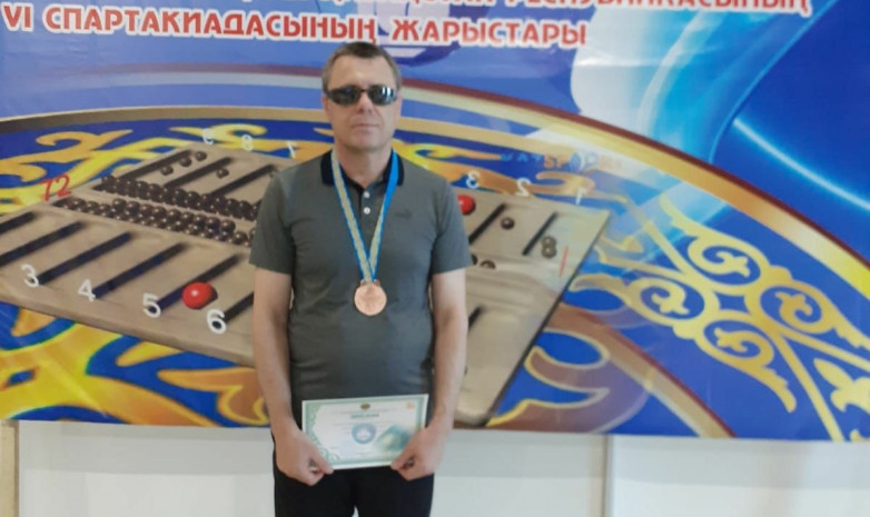 Акмолинец с нарушением органов зрения завоевал «бронзу» на Спартакиаде РК