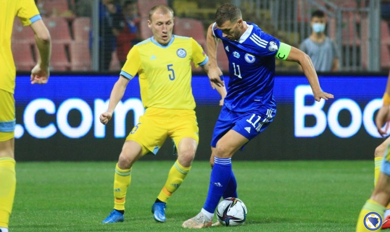 Видео голов в матче отбора ЧМ-2020 Босния и Герцеговина – Казахстан