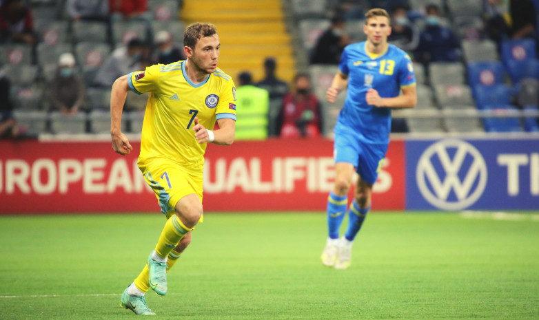 Определен лучший игрок матча квалификации ЧМ-2022 Казахстан – Украина