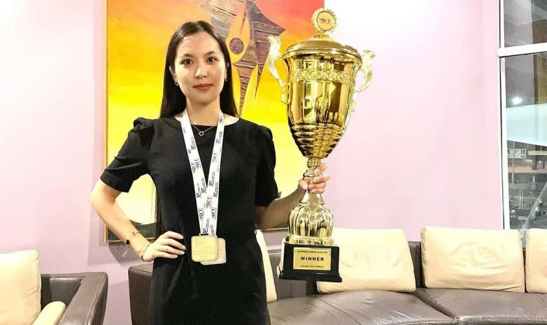 Динара Сәдуақасова командалық Еуропа кубогын жеңіп алды