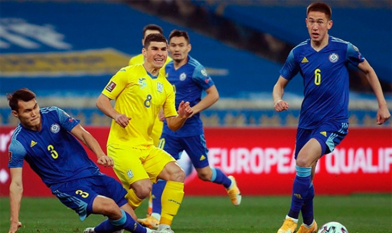 Прямая трансляция матча Казахстан - Украина