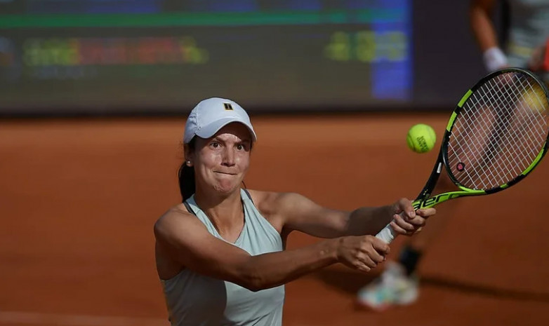 Казахстанская теннисистка проиграла в четвертьфинале парного разряда турнира серии WTA 250 в Портороже