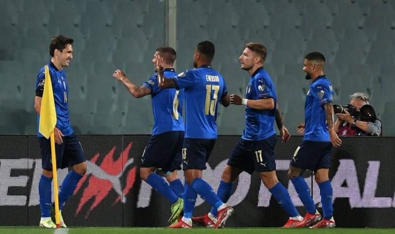 Сборная Италии повторила мировой рекорд по числу матчей без поражений