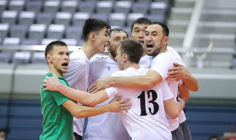 Сборная Казахстана всухую одолела команду Гонконга на чемпионате Азии по волейболу