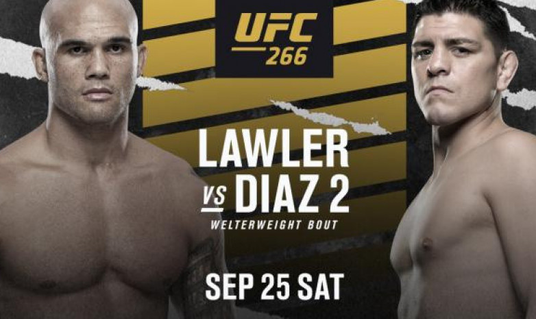 Превью боя Диаз – Лоулер 2 в UFC 266