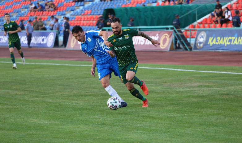 «Тобол» потерял очки в матче чемпионата Казахстана с «Таразом»