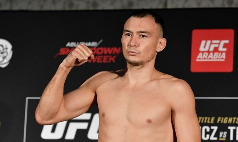 Дамир Исмагулов не сумел уложиться в вес перед боем против Мустафаева на UFC 267