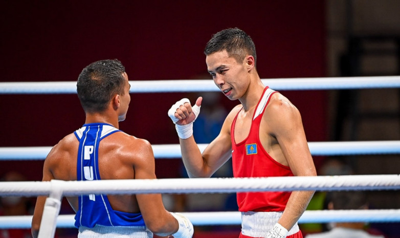 Әлем чемпионаты: Сәкен Бибосынов өзбек боксшысын жеңді