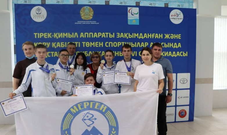 Акмолинцы с ограниченными физическими возможностями завоевали 19 наград на Спартакиаде РК