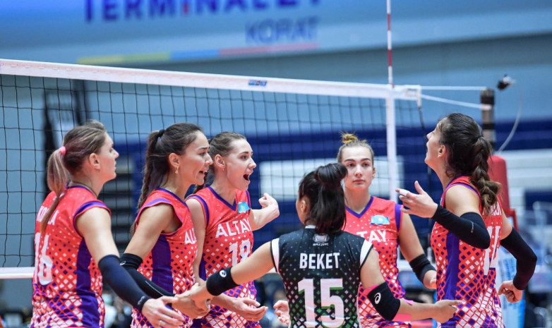Женский волейбольный клуб «Алтай» победил в финале клубного чемпионата Азии