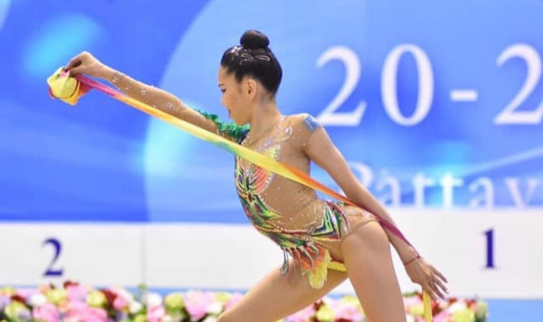 Казахстанская гимнастка вошла в тройку призеров международного турнира в Москве