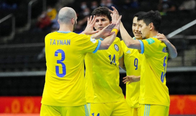 Cборная Казахстана сыграет с Бразилией за «бронзу» ЧМ-2021 по футзалу
