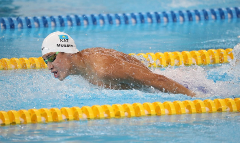 Казахстанский пловец Адильбек Мусин установил еще один рекорд Казахстана 