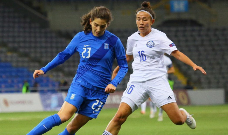 Женская сборная Казахстана минимально уступила Греции в матче отбора на ЧМ-2023