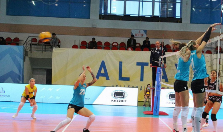 Результаты четвертьфинальных матчей Кубка Казахстана по волейболу среди женщин