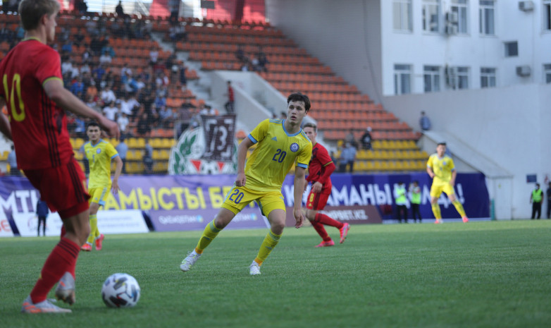 Молодежная сборная Казахстана проиграла Турции в матче отбора на Евро-2023