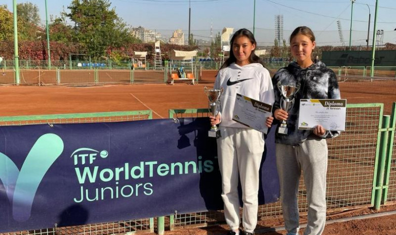 Қазақстандық жас теннисшілер Арменияда өткен турнирдің жеңімпазы атанды
