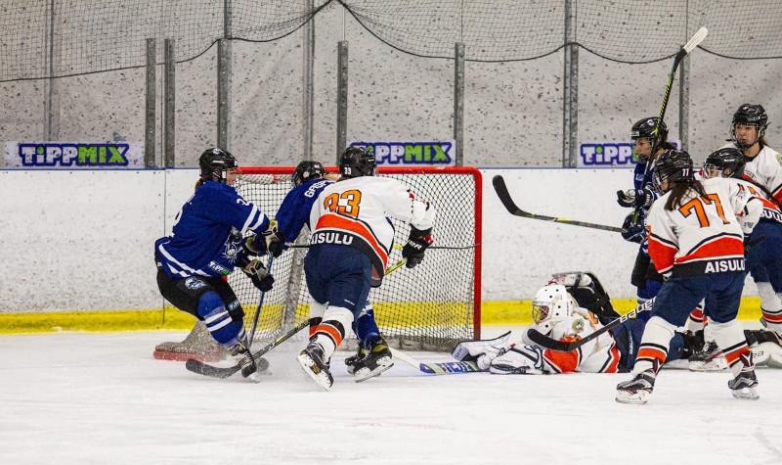 ХК «Айсулу» одержал победу в Европейской женской лиге по хоккею