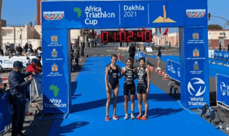 Казахстанская триатлонистка завоевала «бронзу» на Кубке Африки