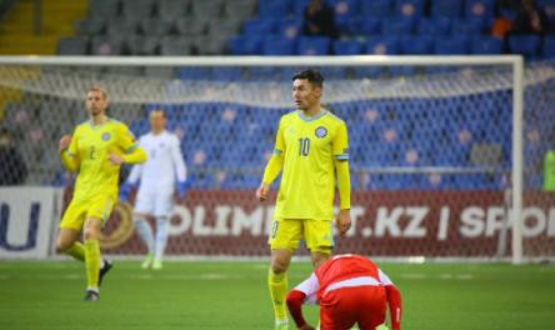 Фоторепортаж с товарищеского матча Казахстан — Таджикистан