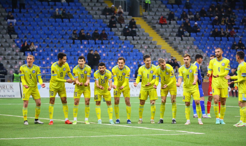 Казахстан обыграл Таджикистан в товарищеском матче