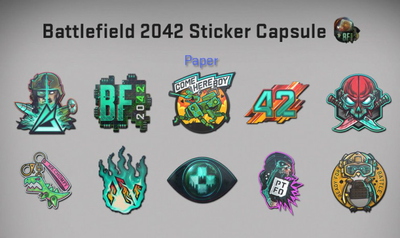 В CS:GO появился набор стикеров в честь выхода Battlefield 2042