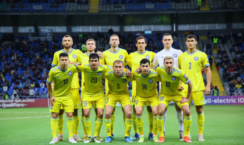 Назван расширенный состав национальной сборной Казахстана на матчи против Франции и Таджикистана