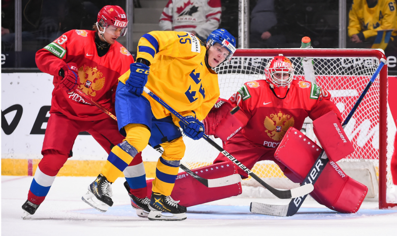 ВИДЕО. Сборная России проиграла Швеции в стартовом матче МЧМ-2022 по хоккею