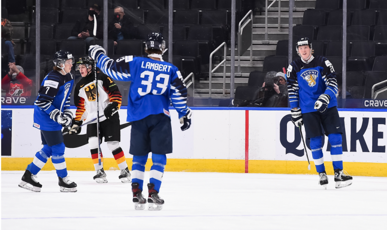 ВИДЕО. Финляндия обыграла Германию на старте МЧМ-2022 по хоккею