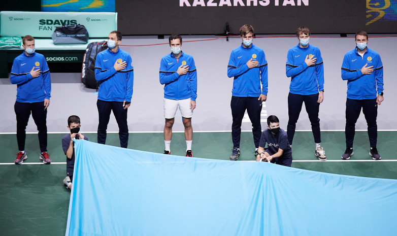 Видео. Сборная Казахстана на Кубке Дэвиса приняла участие в эмодзи-челлендже