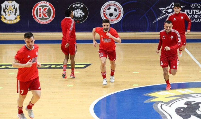 АФК «Кайрат» провел разминку перед матчем второго тура элитного раунда Лиги чемпионов