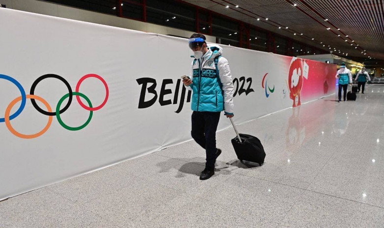 ФОТО. Сборная Казахстана прибыла в Пекин на Олимпийские игры-2022