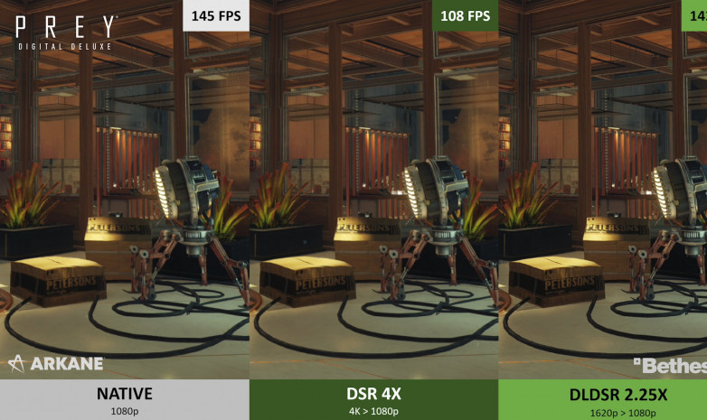 NVIDIA продемонстрировала новую технологию для динамического разрешения в играх