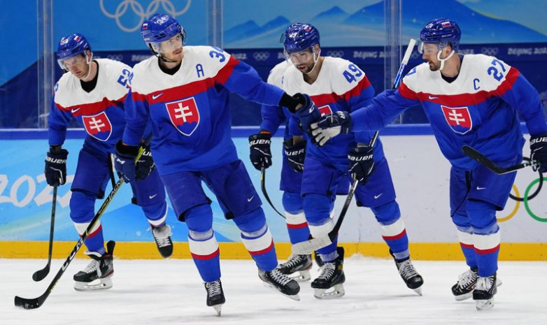 Сборные Дании и Словакии вышли в 1/4 финала олимпийского хоккейного турнира