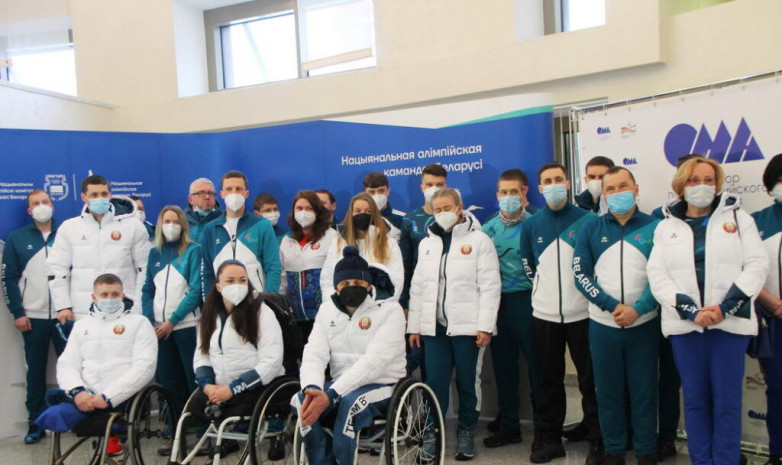 Белорусские паралимпийцы через Казахстан отправились на ОИ в Пекин